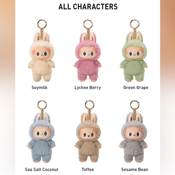 [SEALED BOX] POP MART - LABUBU THE MONSTERS - EXCITING MACARONS - GREEN GRAPE - Picture 2 of 4